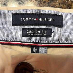 Tommy Hilfiger Beige Custom Fit Trousers